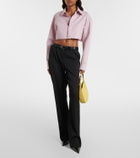 Savette Florence Small suede shoulder bag
