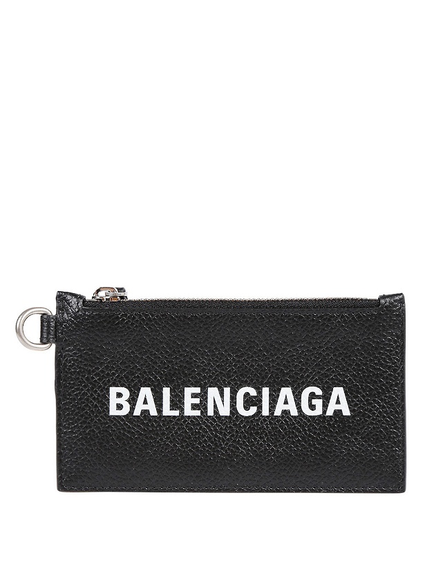 Photo: BALENCIAGA - Leather Credit Card Holder