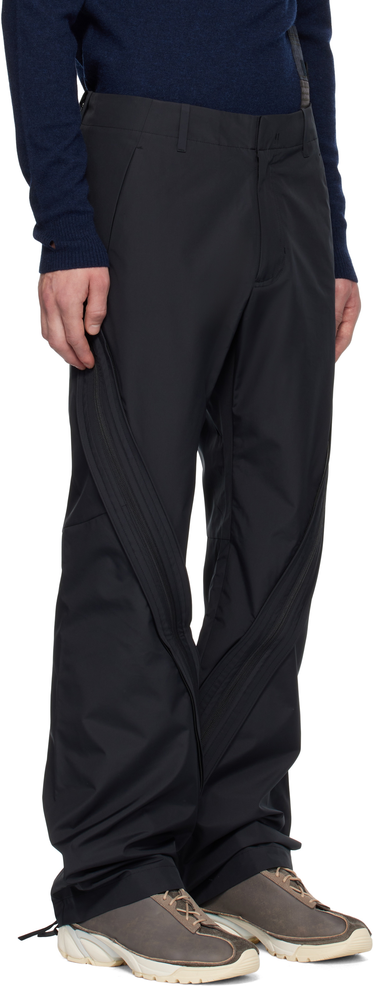 POST ARCHIVE FACTION (PAF) Black 7.0 Center Technical Trousers