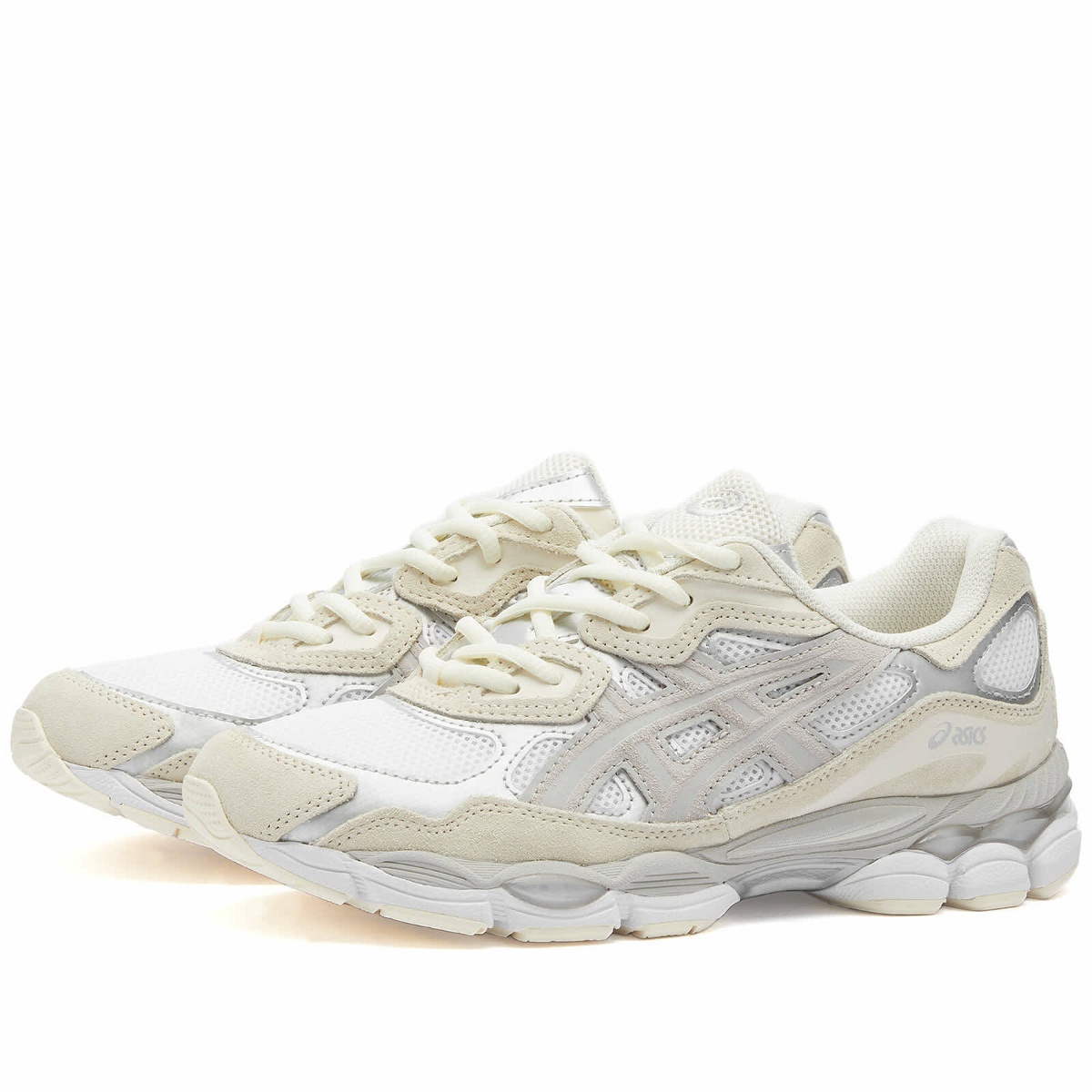 Photo: Asics Gel-NYC Sneakers in White/Oyster Grey