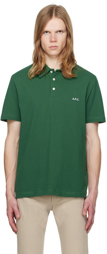 Photo: A.P.C. Green Austin Polo