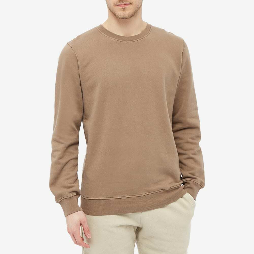 Colorful Standard Men's Classic Organic Crew Sweat in Warm Taupe