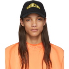 Heron Preston Black Embroidered Style Baseball Cap