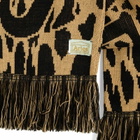 Aries Men's J'Adoro Leopard Scarf in Beige 