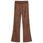Air Jordan Women's Knit Pant in Archaeo Brown