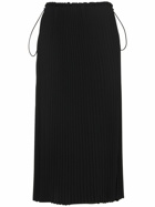 BALENCIAGA - Tube Pleated Drawstring Skirt
