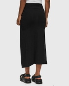 Rotate Birger Christensen Fitted Twisted Skirt Black Skirts