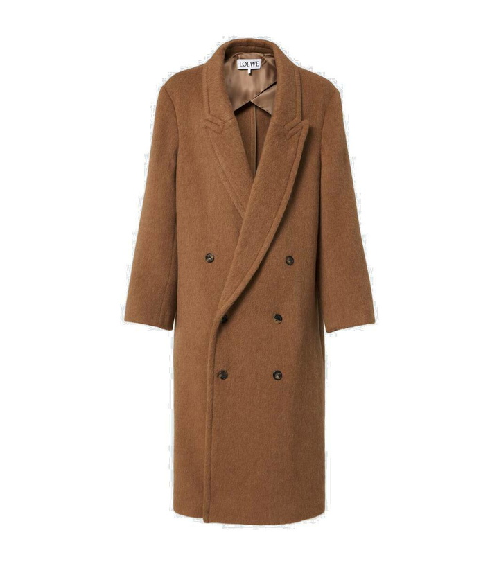 Photo: Loewe Double-breasted wool coat