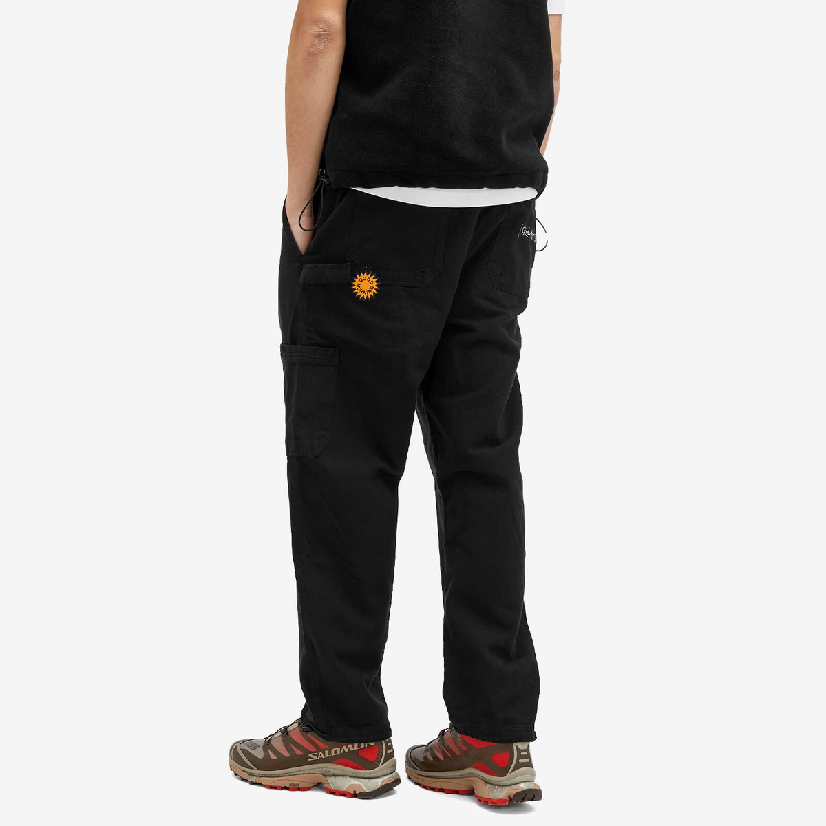 Good Morning Tapes Men's Workers Trousers in Black