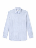 Lardini - Striped Cotton Shirt - Blue