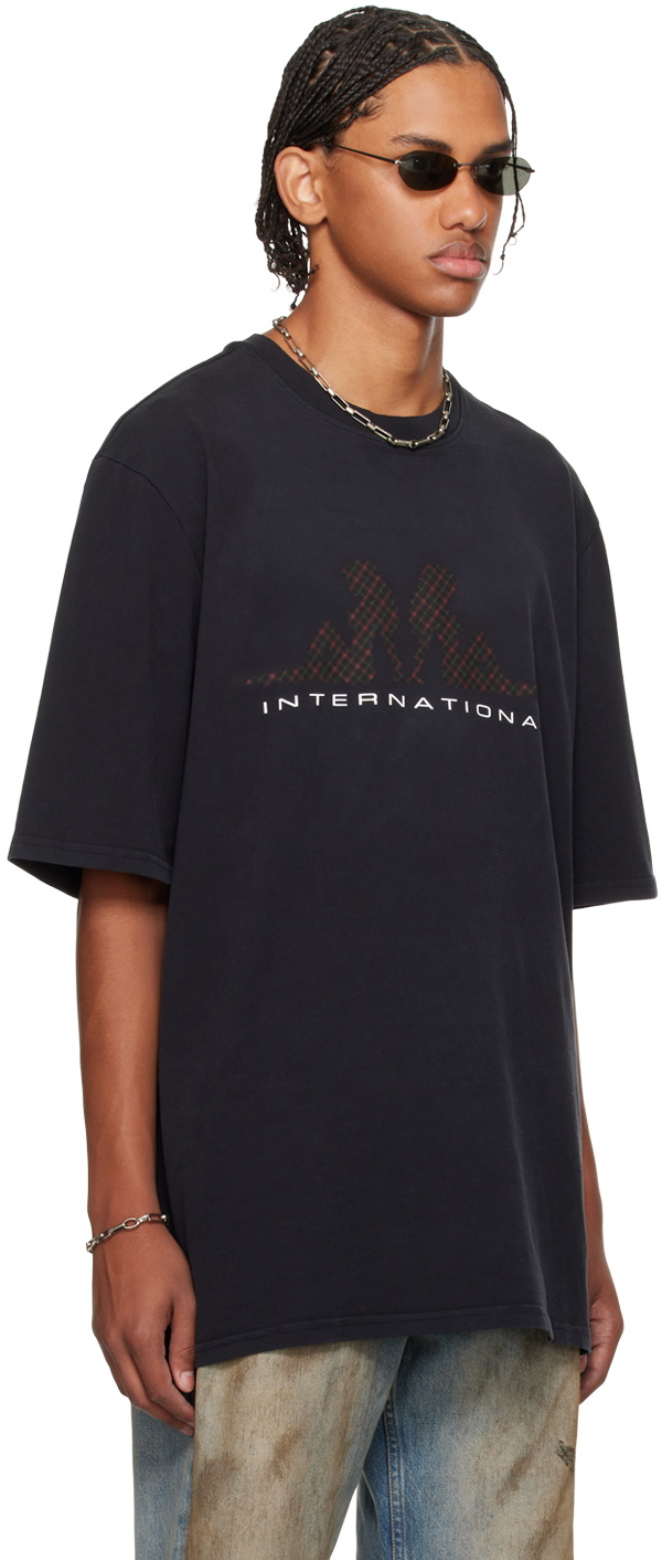 Still Kelly Black SK International T-Shirt