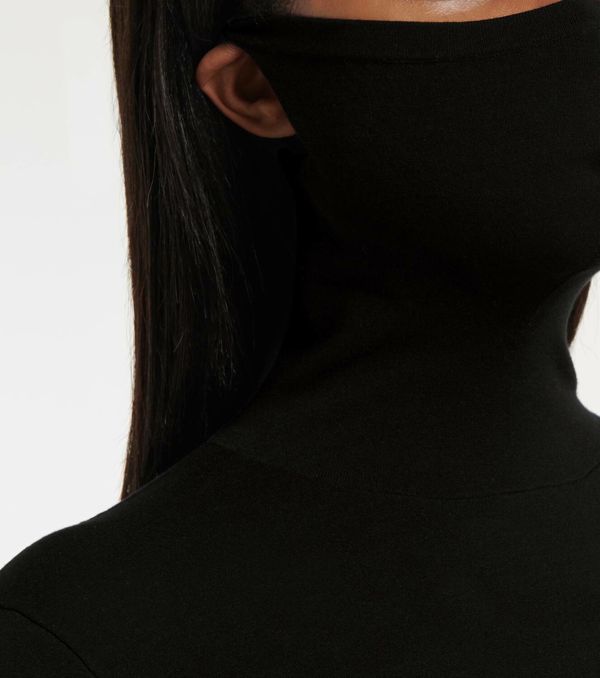 Balenciaga Stretch-knit turtleneck sweater