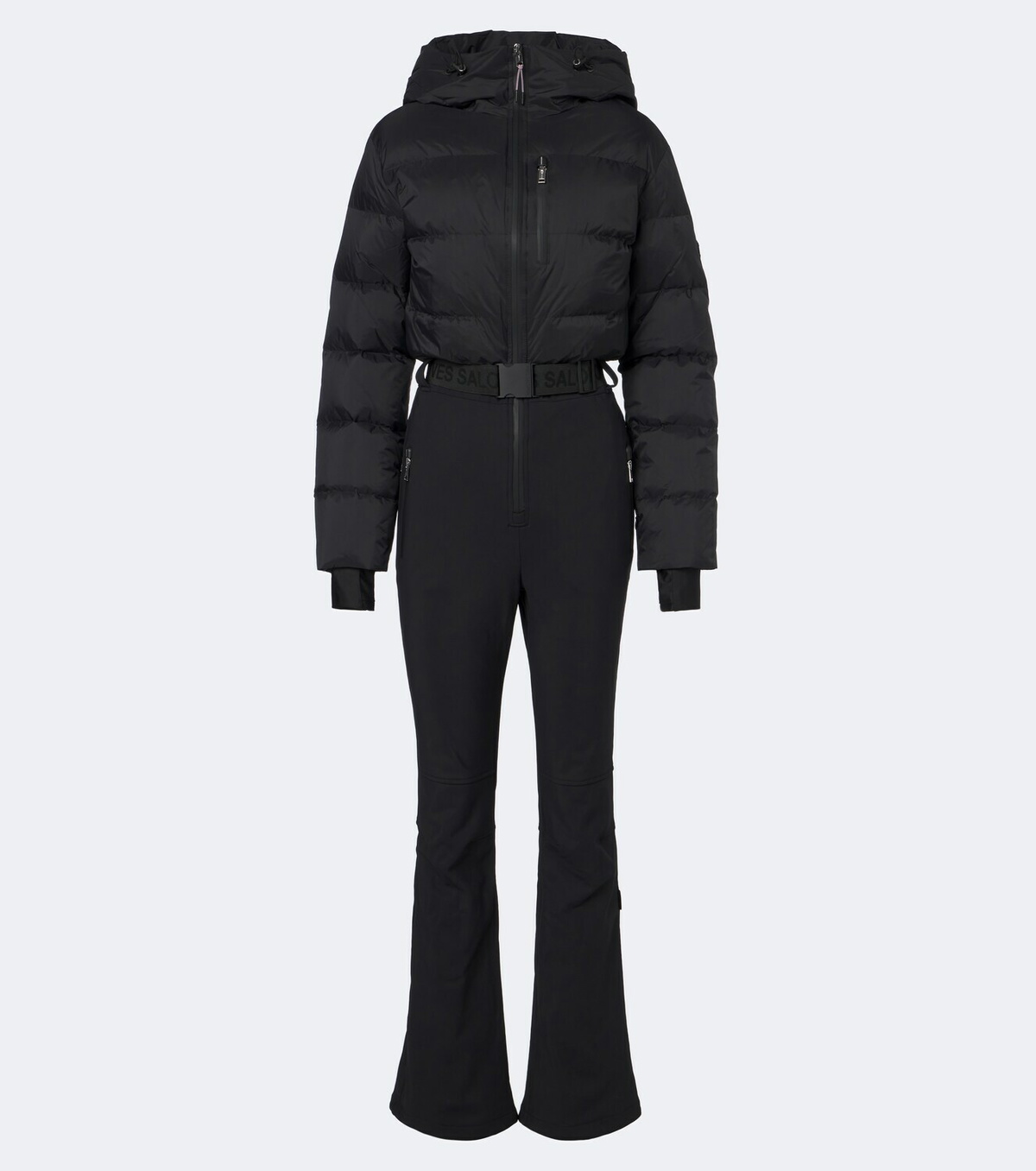 Yves Salomon Hooded down ski suit