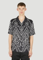 GmbH Graphic Print Bowling Shirt