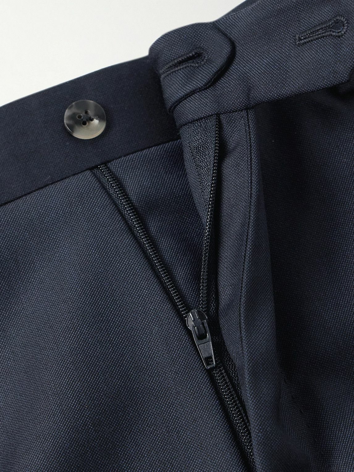 Caruso - Slim-Fit Wool Suit Trousers - Blue