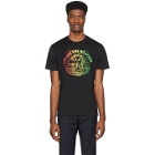 Stella McCartney Black and Multicolor We Are The Weather Sun T-Shirt