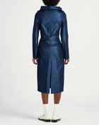 Talbot Runhof Womens Midi dress in Blue