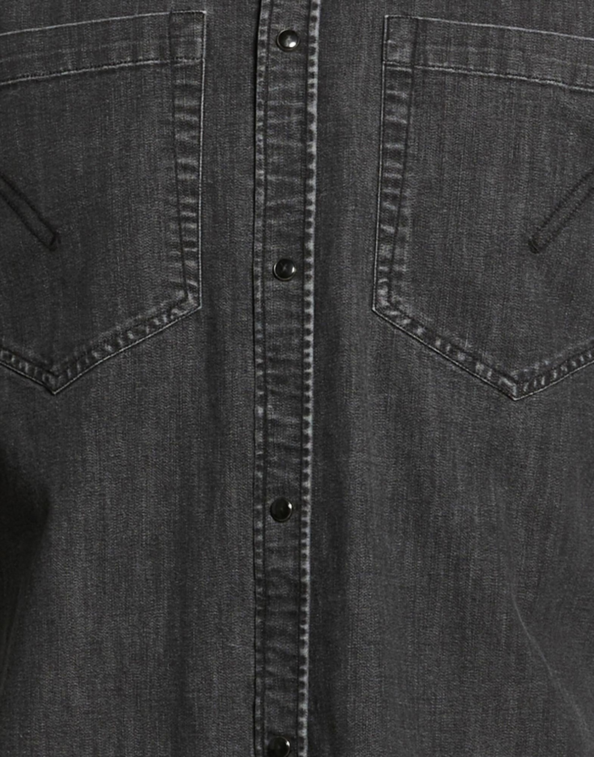 Dondup Mens Denim shirt in Black