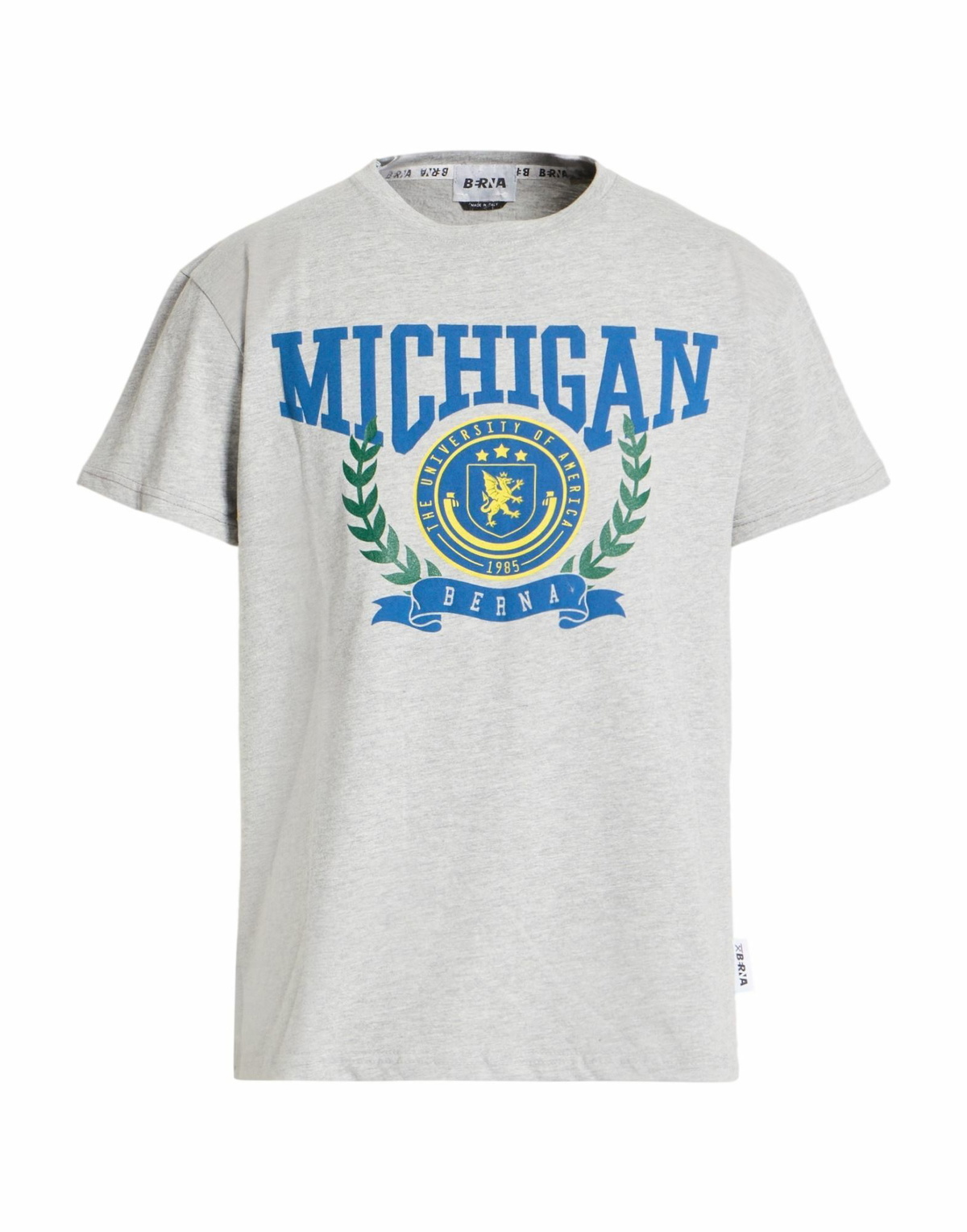 Berna Mens T-shirt Light in Grey