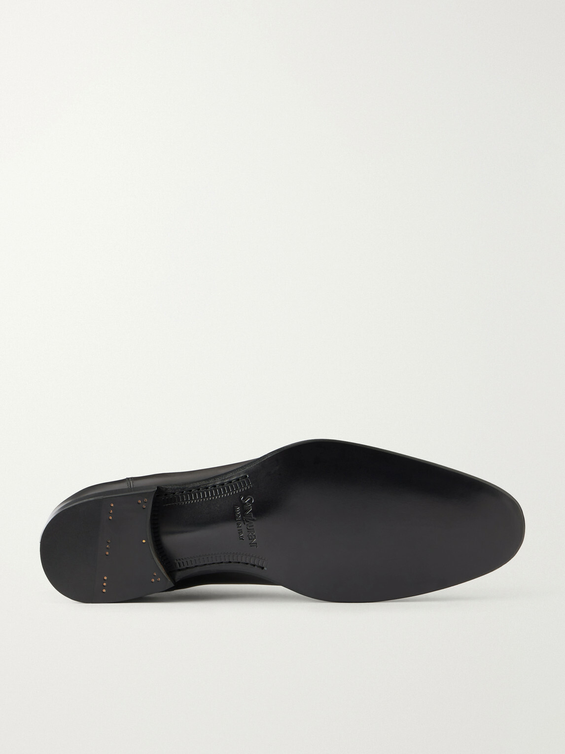 SAINT LAURENT - Aurelien Leather Chelsea Boots - Brown