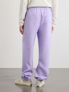 God's True Cashmere - Linen Drawstring Sweatpants - Purple