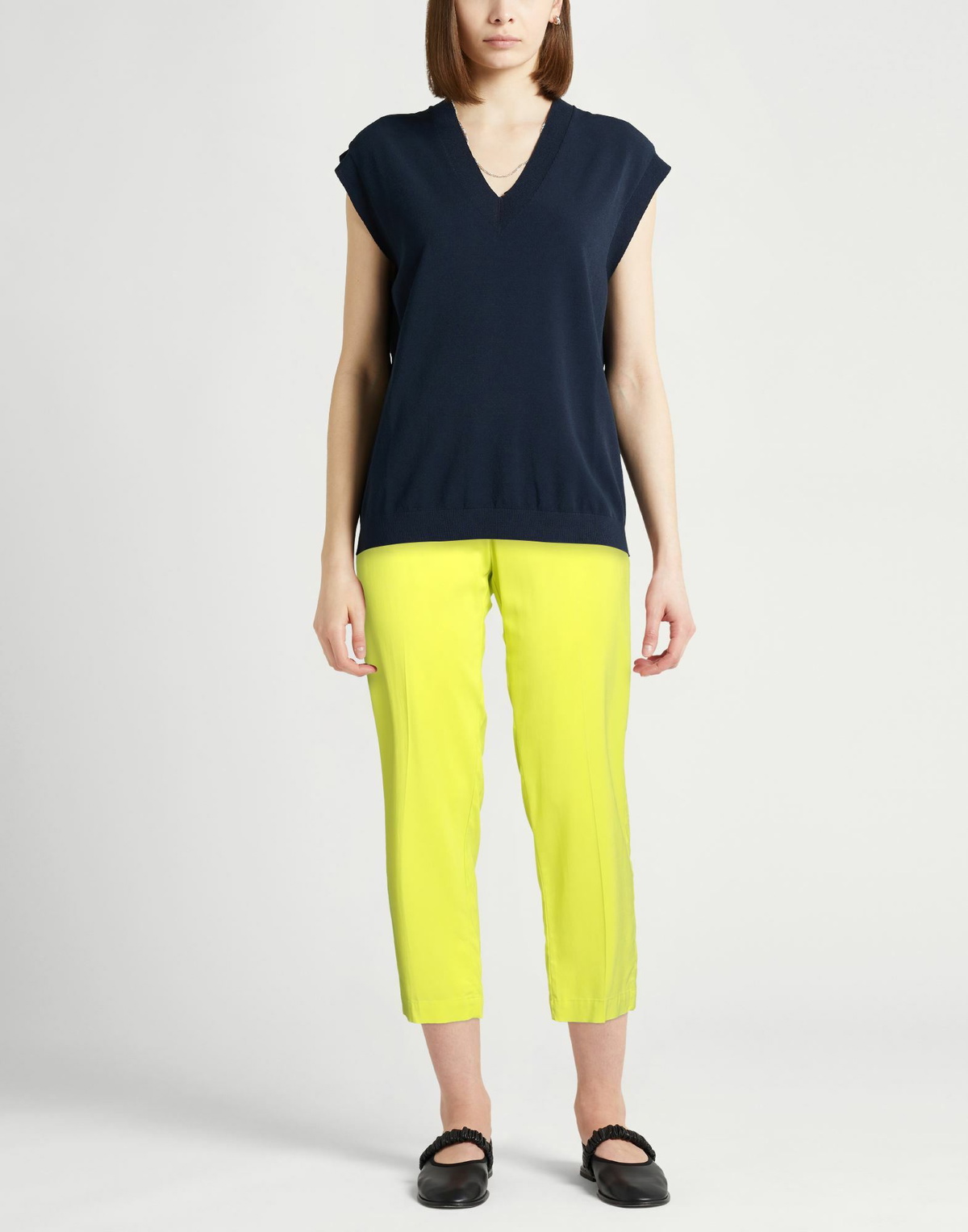 Jucca Womens Pants Lime in Green