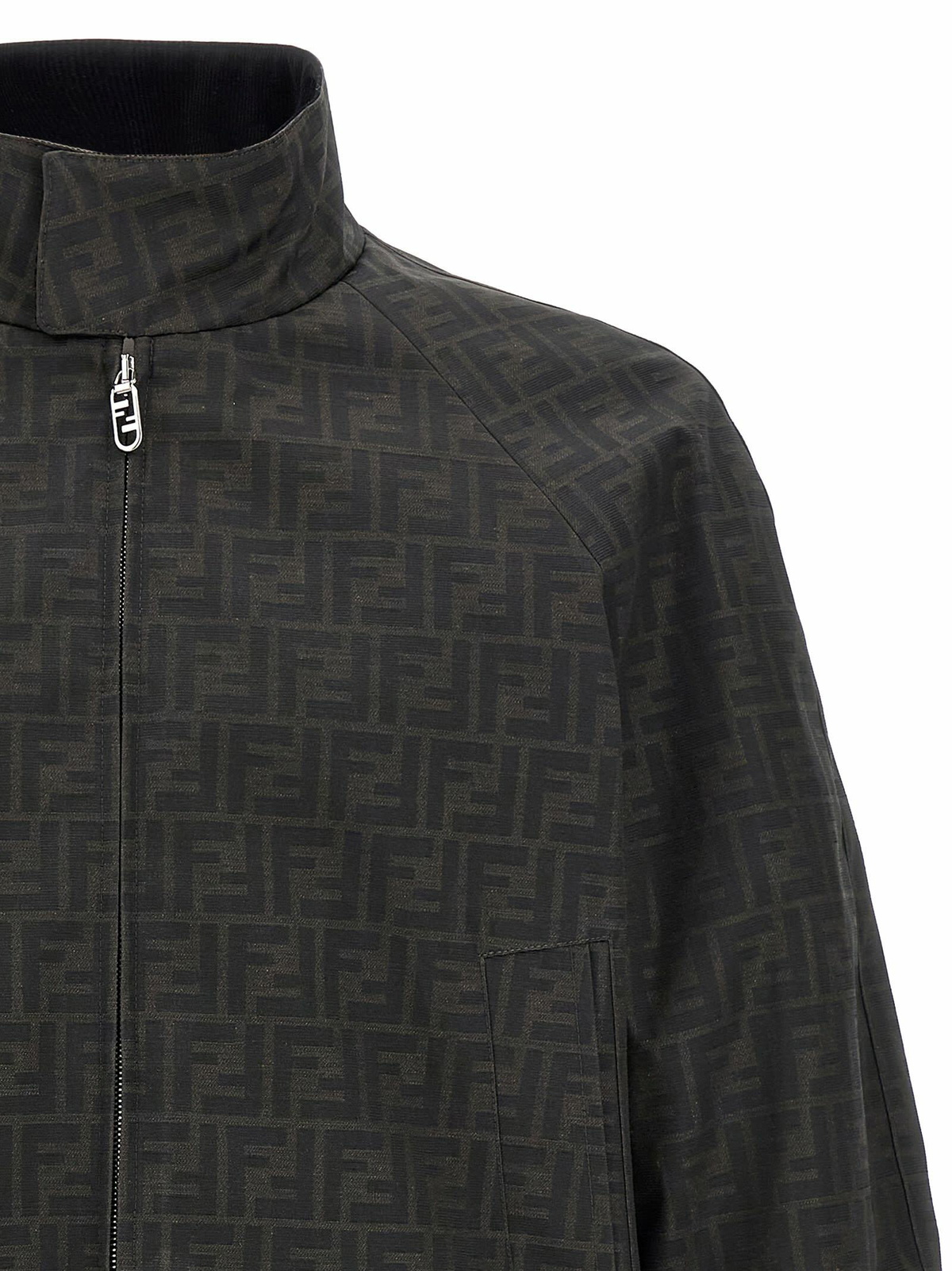【フェンディ】 Jackets - Bomber Jackets ジャケット Fendi Men's FF Pattern Bomber Jacket (Coats and Jackets