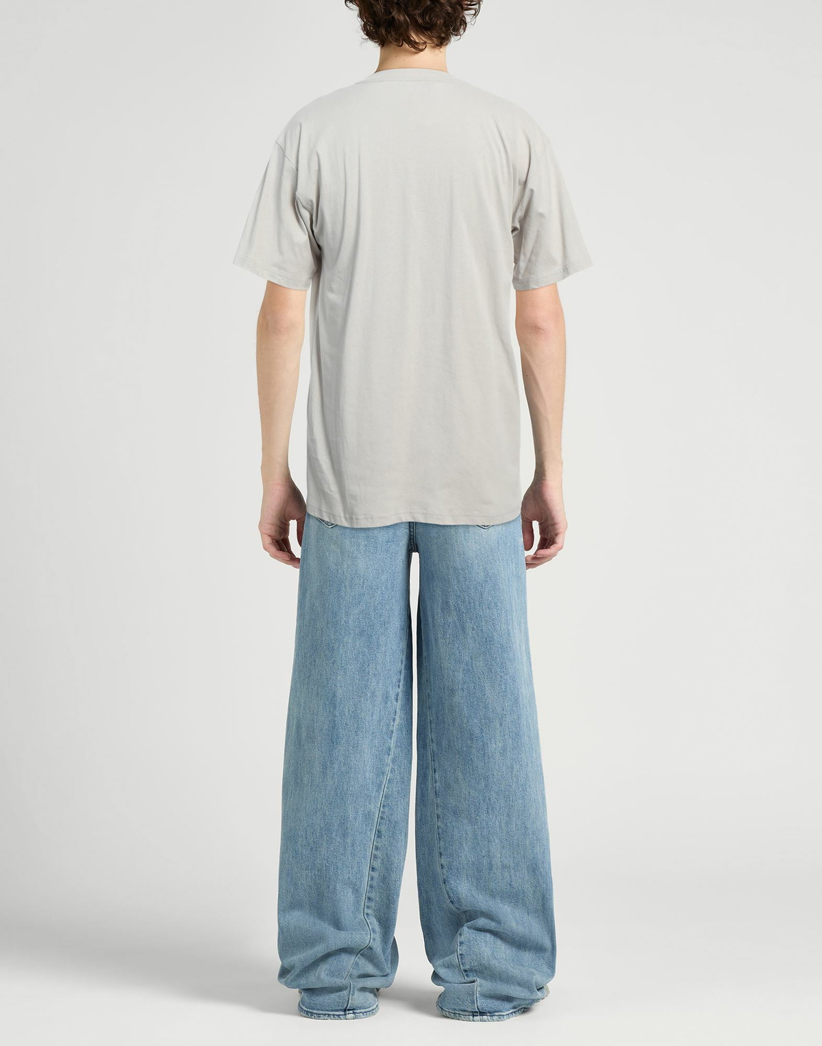 Moschino Mens T-shirt in Grey