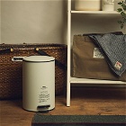 Puebco Trash Can in White