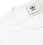 adidas Originals - R.Y.V. Logo-Appliquéd Cotton-Jersey T-Shirt - White