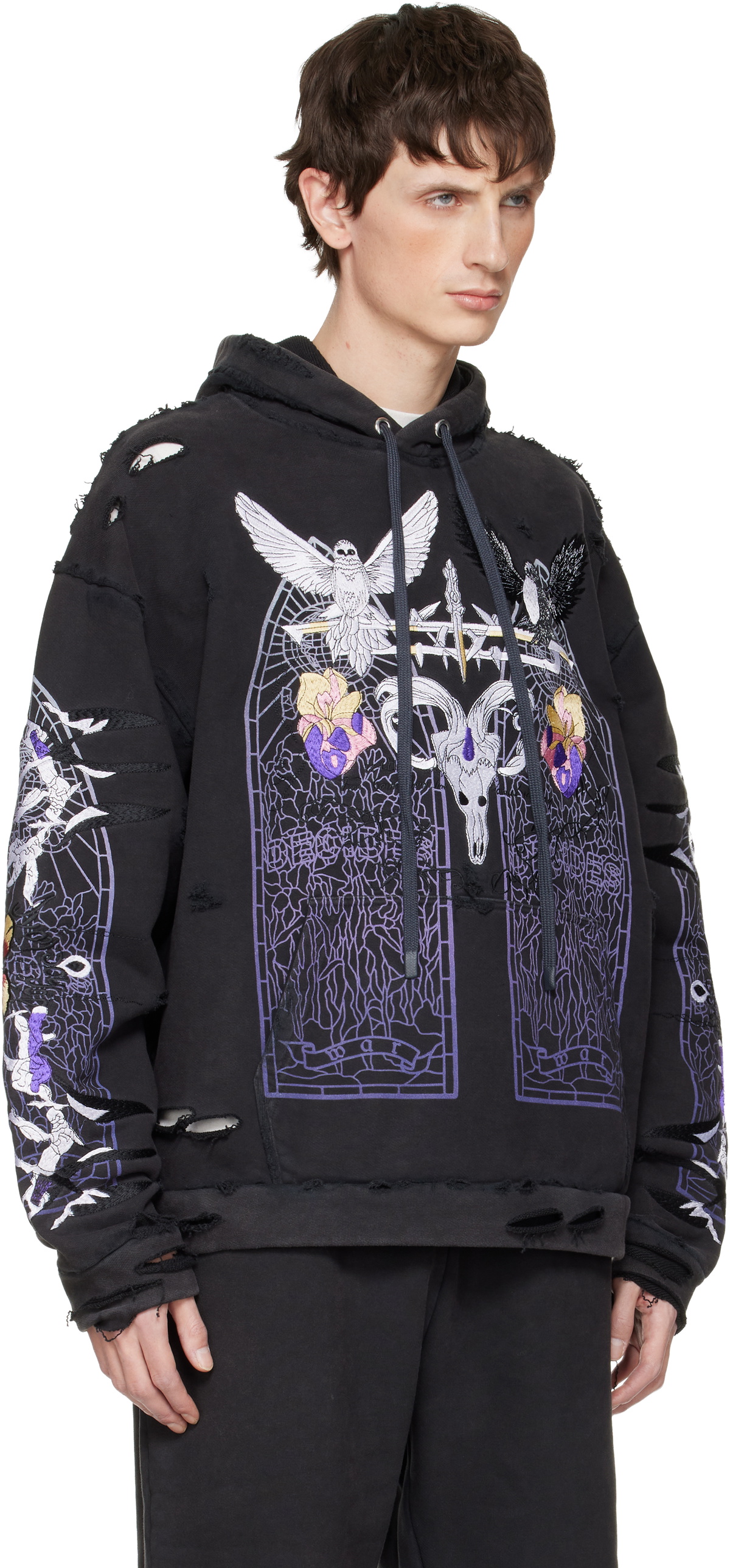 Who Decides War Black Eptiome Hoodie