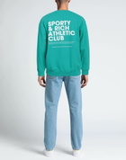 Sporty & Rich Mens Sweatshirt Turquoise