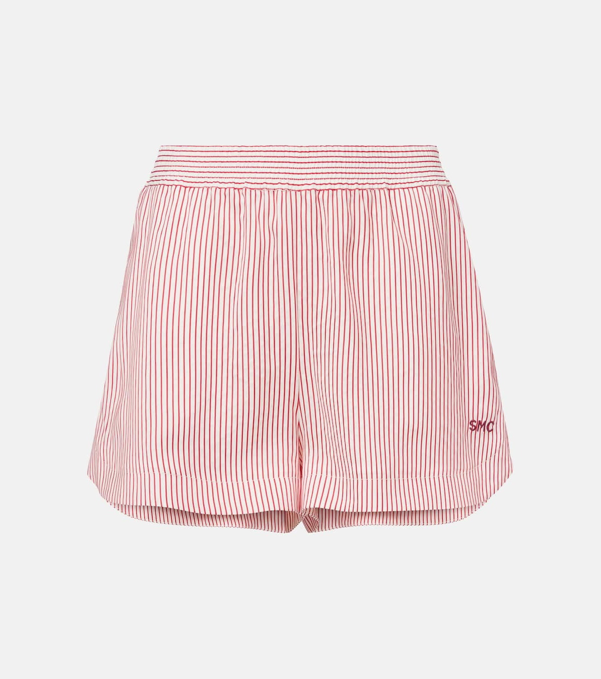 Stella McCartney Striped silk shorts