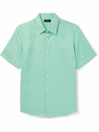 Theory - Irving Linen Shirt - Green