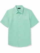 Theory - Irving Linen Shirt - Green