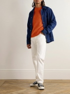 De Bonne Facture - Brushed-Wool Sweater - Orange