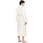 Tekla Off-White Terry Classic Bathrobe