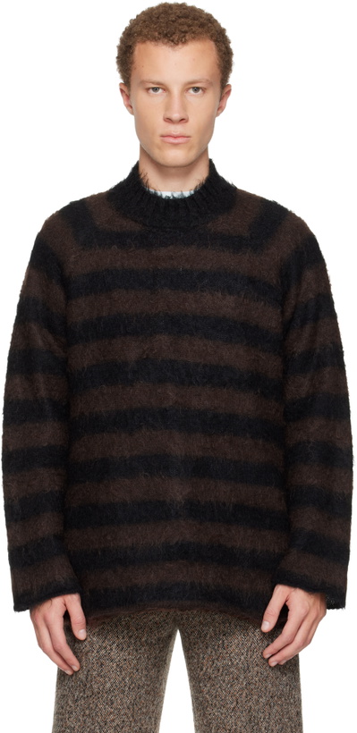 Photo: UNDERCOVER Black & Brown UC2E4904-1 Sweater