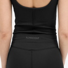 Represent Women's Cap Sleeve Bodysuit in Jet Black