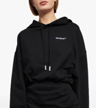 Off-White - Cotton jersey hoodie dress