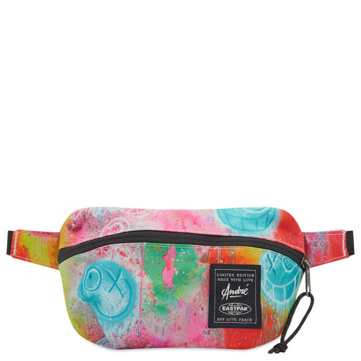 Photo: Eastpak x André Saraiva Sommar Waistpack in Fluo Clouds 