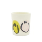 Carne Bollente x Frizbee Ceramics Smile Cup in White