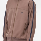 South2 West8 Men's Trainer Track Jacket in Taupe
