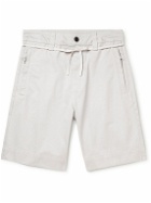 HAYDENSHAPES - Baywide Straight-Leg Cotton-Twill Shorts - White