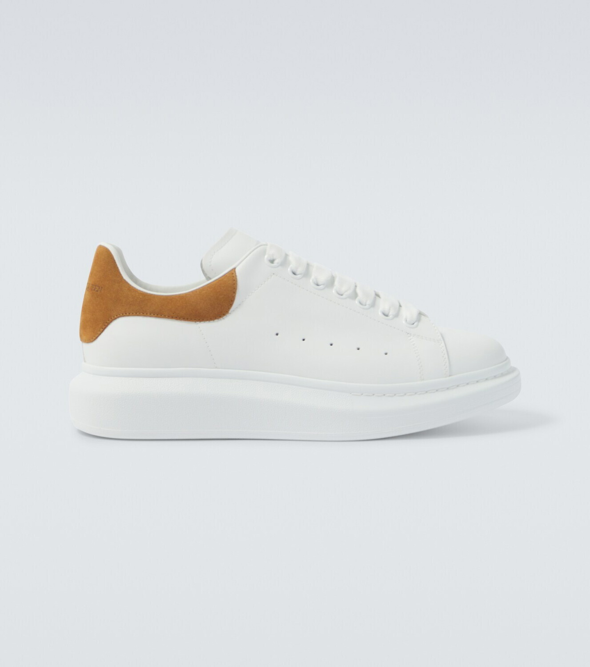 McQueen Oversized leather sneakers