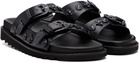 Toga Virilis SSENSE Exclusive Black Buckle Sandals