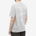 Alltimers Men's Diff Player T-Shirt in Heather Grey