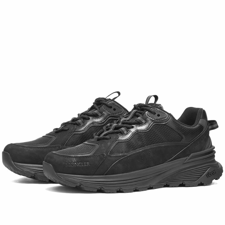 Photo: Moncler Men's Lite Runner Sneakers in Black