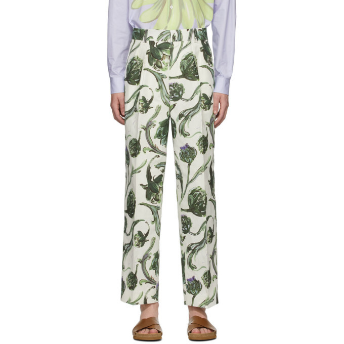 Photo: Jacquemus Off-White Le Pantalon De Costume Trousers