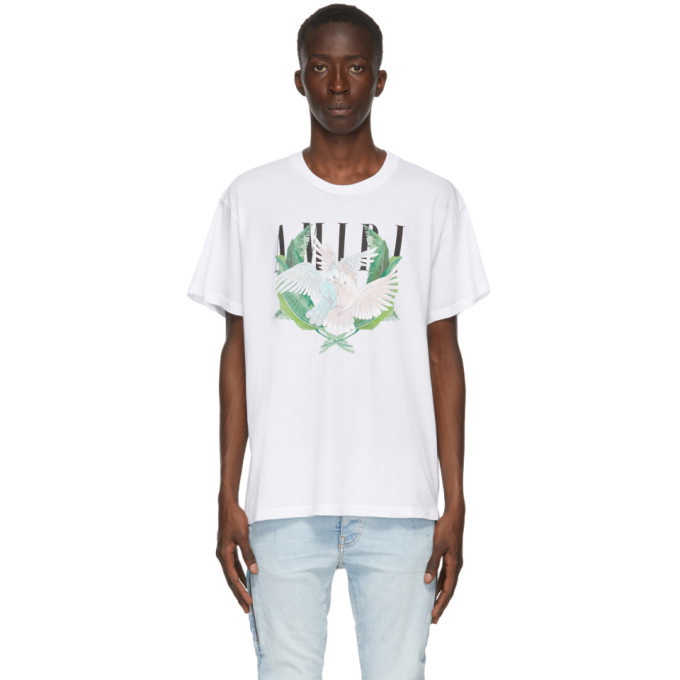 Photo: Amiri White Lovebirds T-Shirt